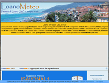 Tablet Screenshot of loanometeo.it